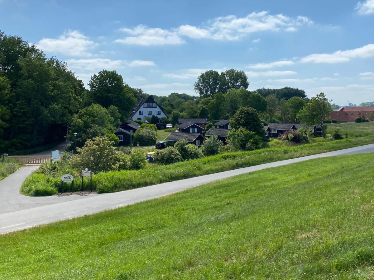 Ferienhaus Wieden Am Deich Wurster Nordseekuste Esterno foto