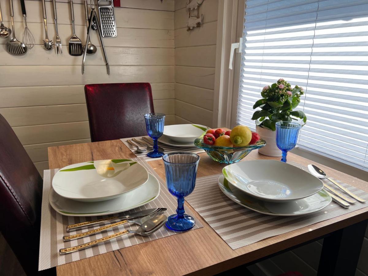 Ferienhaus Wieden Am Deich Wurster Nordseekuste Esterno foto